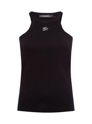 Karl Lagerfeld Top Autograph Tank in schwarz
