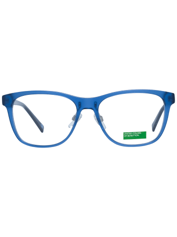Benetton Damen Optische Fassungen Rechteck Blau