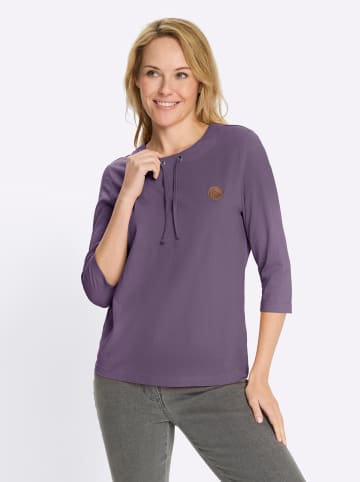 Sieh an! 3/4-Arm-Shirt in feige
