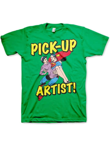 Superman T-Shirt in Grün