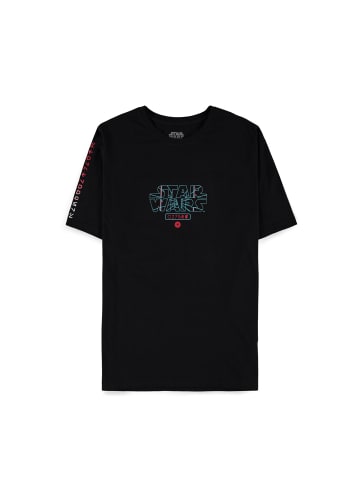 Star Wars T-Shirt in Schwarz