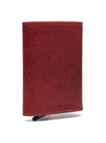 The Chesterfield Brand Paris - Kreditkartenetui 6cc 10 cm RFID (off white) in rot