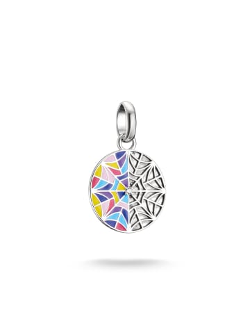 Thomas Sabo Charm-Anhänger in silberfarben, pink, violett, blau, gelb, rot, weiß