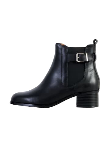Divine Factory Alénoa-Lederstoffstiefeletten Schwarz