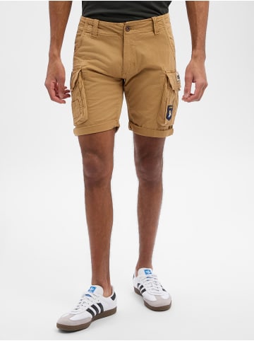 Alpha Industries Shorts in sand - 0003