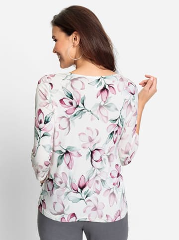 WITT WEIDEN Shirt in orchidee-ecru-bedruckt