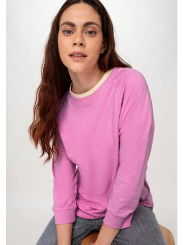 Hessnatur Raglan-Shirt in pink