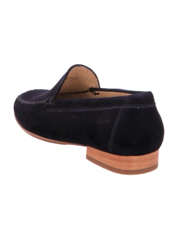 Sioux Mokassin Slipper in Blau