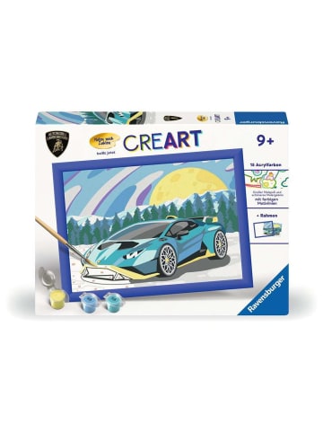 Ravensburger Ravensburger Malprodukte Blauer Lamborghini in bunt