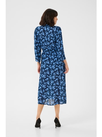 Kaffe Kleid KAamber Regular fit in Midnight M./Ebb&Flow Flower