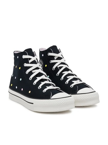Converse Turnschuhe Chuck in 001-BLACK/VINTAGE WHITE/EGRET