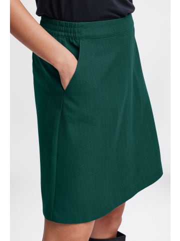 b. young BYMMMIDDE SHORT SKIRT - A-Linie in Sea Moss Melange