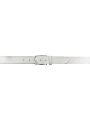 Vanzetti Gürtel Leder white-silver