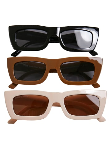 Urban Classics Sonnenbrillen in black/whitesand/toffe