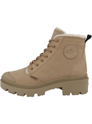 Palladium Schnürboots Pallabase NBK Zip WL in braun