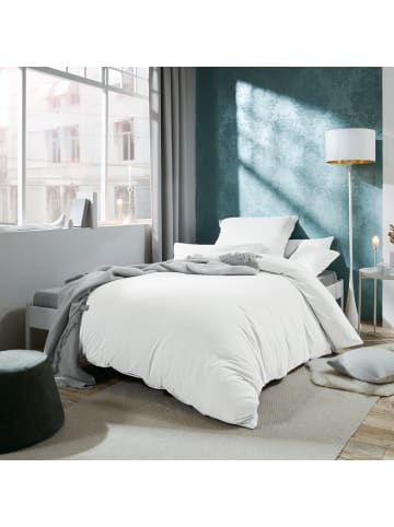 Erwin Müller Single-Jersey Bettwäsche Traunstein in weiß