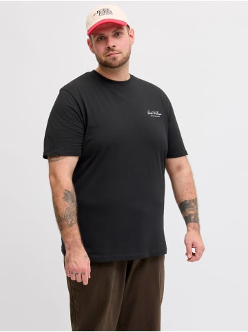 JACK & JONES PLUS T-shirt in Black