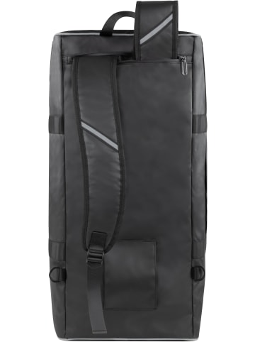 normani Sport- und Reisetasche mit Rucksackfunktion 58 l Ostpass in Schwarz