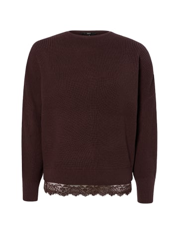 Zero Strickpullover in schoko - 0001