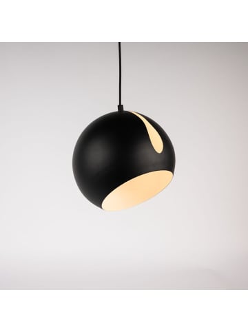 s.LUCE Galerieleuchte Ball tauschbarer Schirm 5m Abhängung in Schwarz