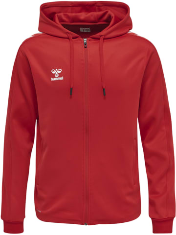 Hummel Hummel Hoodie Hmlcore Multisport Unisex Erwachsene Atmungsaktiv Feuchtigkeitsabsorbierenden in TRUE RED