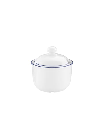 Seltmann Weiden Zuckerdose Compact Blaurand 250 ml weiß-blau in weiß-blau
