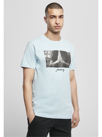 Mister Tee T-Shirt in ocean blue