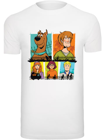 F4NT4STIC T-Shirt Scooby Doo Group Frames in weiß
