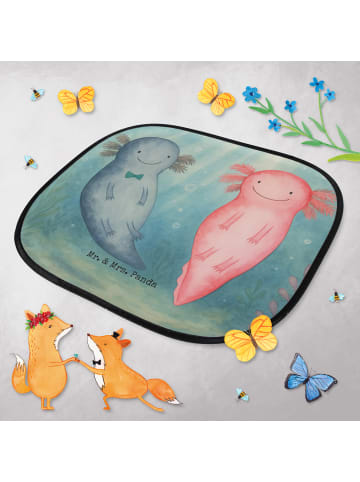 Mr. & Mrs. Panda fenster sonnenschutz Axolotl Liebe Design ohne ... in Weiß