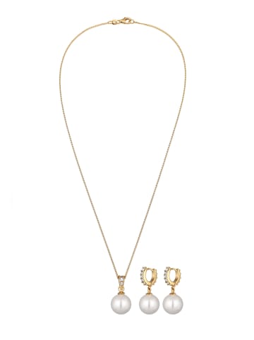 Elli Schmuckset 925 Sterling Silber in Gold