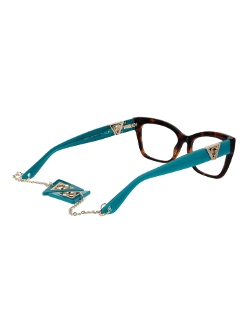 Guess Damen Optische Fassungen Rechteck Braun