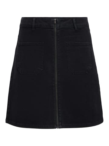 Object Minirock in Black Denim