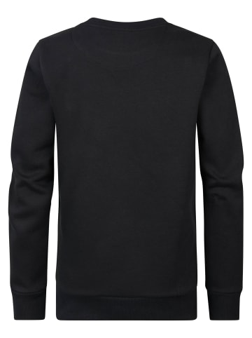 Petrol Industries Sweater mit Logo DeKalb in Schwarz