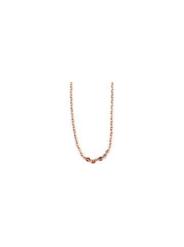 Adeliás Unisex Halskette – Ankerkette aus Edelstahl 70 cm in gold