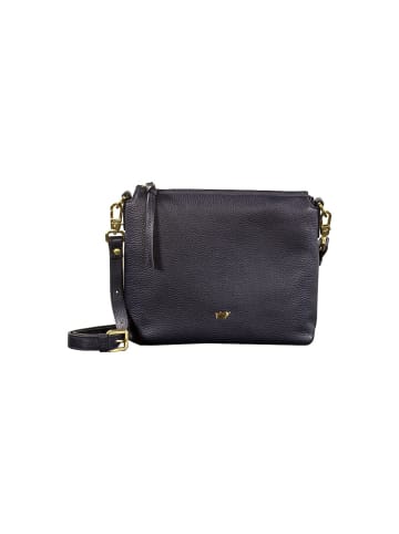 Braun Büffel Handtasche für Damen in blau