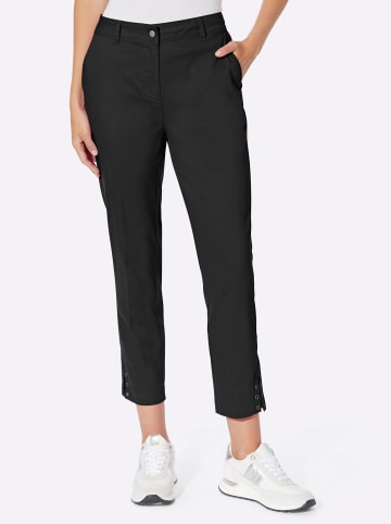Heine 7/8-Hose in schwarz