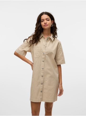 Vero Moda Jeanskleid in Bright White