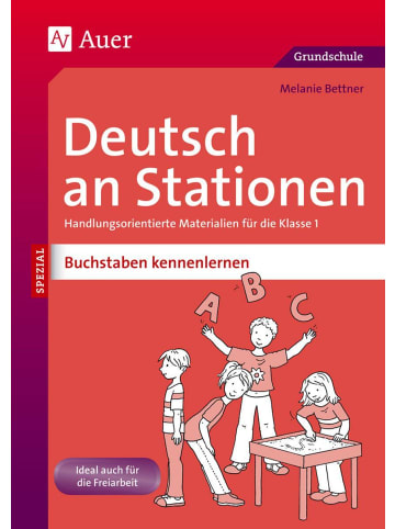 Auer Verlag Deutsch an Stationen Buchstaben kennenlernen | Handlungsorientierte...