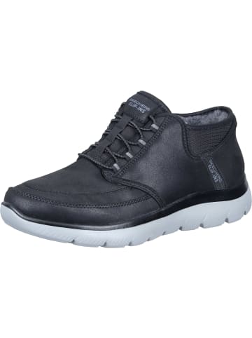 Skechers Schnürschuhe, Sneakers Mid in schwarz