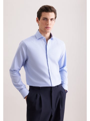 Seidensticker Business Hemd Comfort in Mittelblau