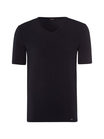 Hanro V-Shirt Natural Function in Schwarz