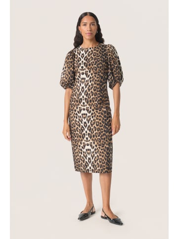 Soaked in Luxury Kleid SLXala Slim fit in Leopard Pattern