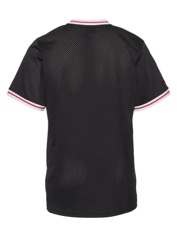 FUBU FUBU Mesh-T-Shirts in black/red/white