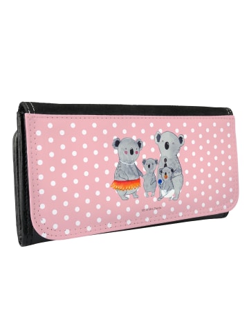 Portemonnaie Damen Koala Familie ohne Spruch in Rot Pastell