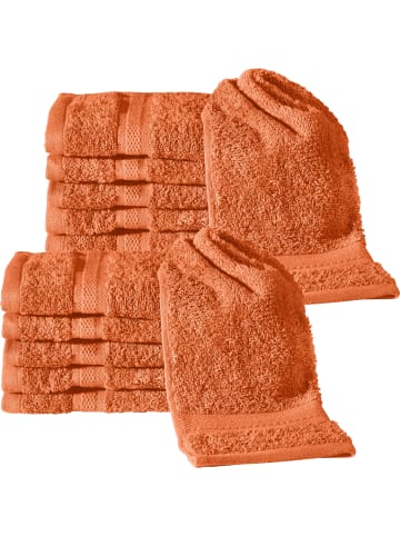 REDBEST Frottier Gästetuch 12er-Pack Chicago in terra