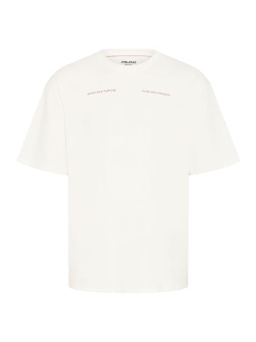 BLEND Rundhalsshirt BHKeaton in Weiß