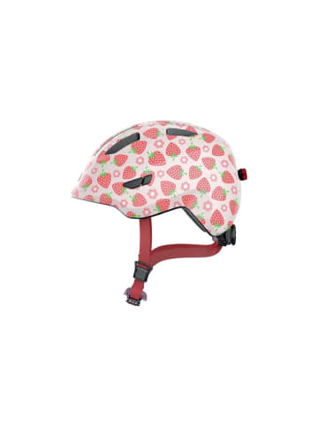 ABUS Fahrradhelm Smiley 3.0 LED rosa Erdbeere M
