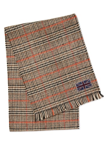 Finshley & Harding London Schal in braun orange - 0001