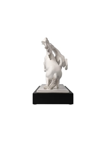 Goebel Dekofigur Pferde Artiste er Alegria Studio 8 Chevaux 32 cm in weiß-silber