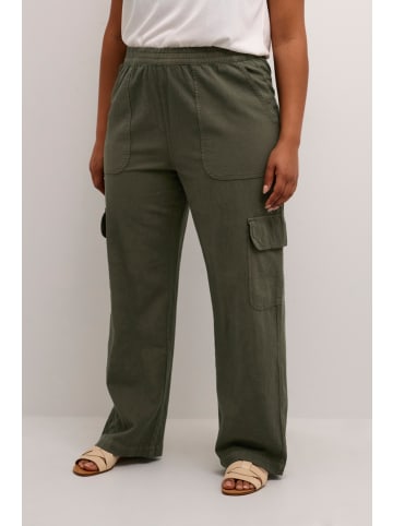 KAFFE curve Casual Hose KCnana Loose fit in Grape Leaf